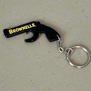 Brownells Gunsmith Keychain Bottle Opener Metal